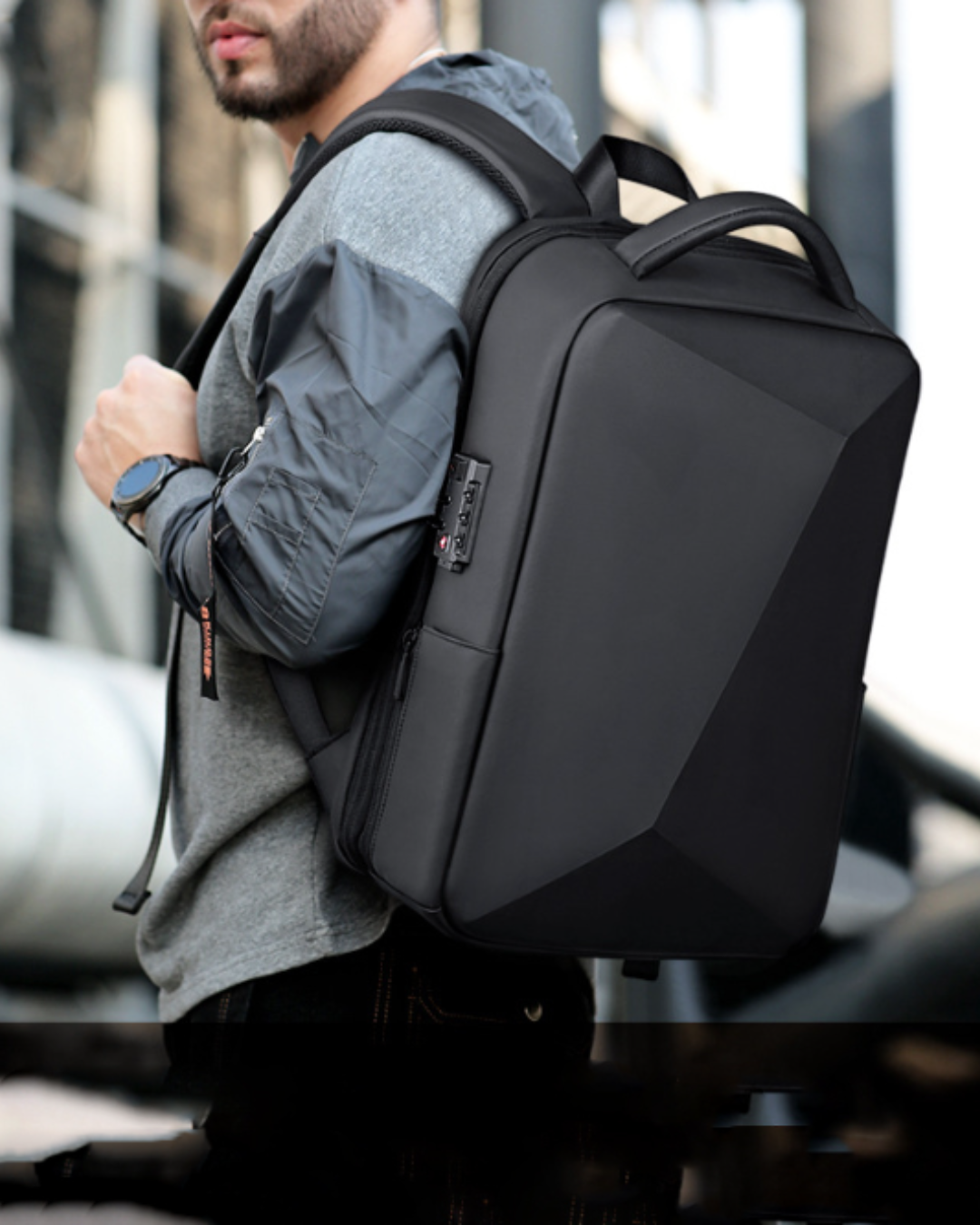 Sac à dos à compression d'air