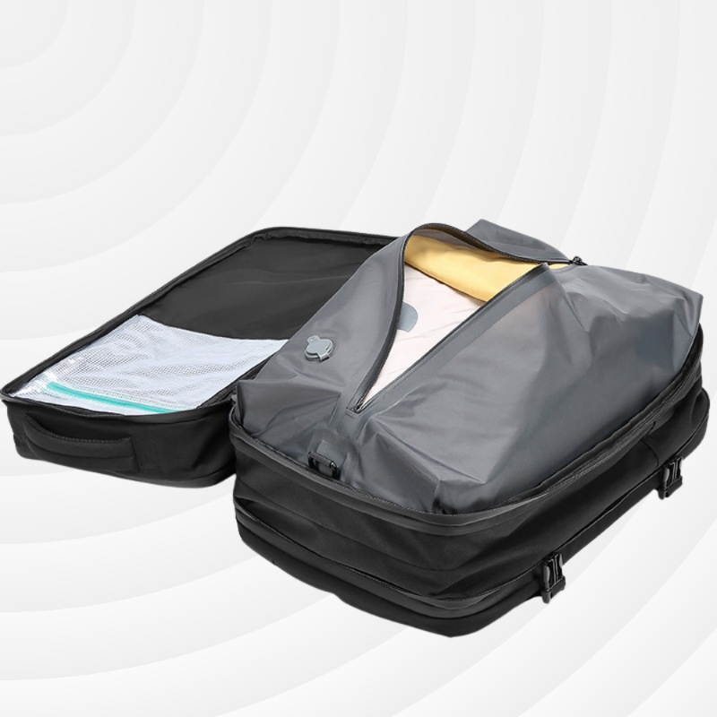 Sac à dos Extensible et à Compression sous vide - Chargeur USB 25 à 40 L