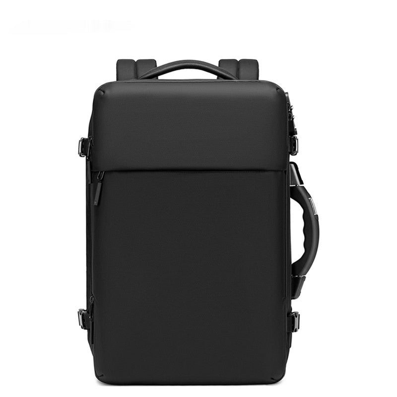 Sac à dos de voyage à compression sous vide – Grande capacité, antivol & multifonction