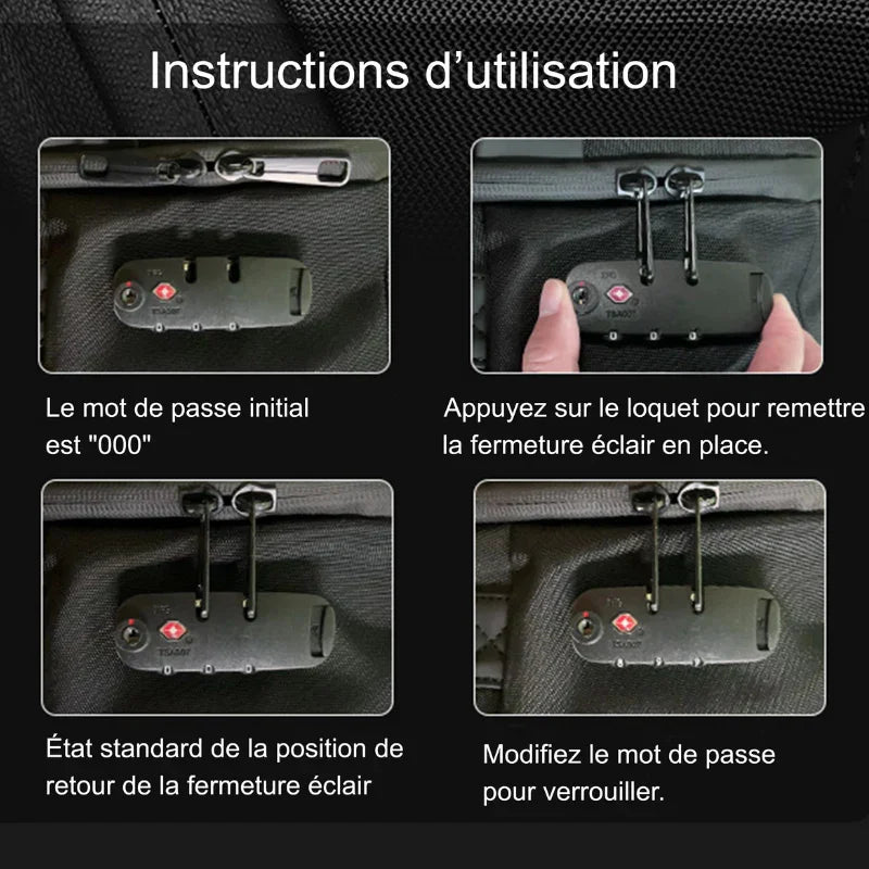 Sac à dos cabine à compression sous vide - 36L à 55L