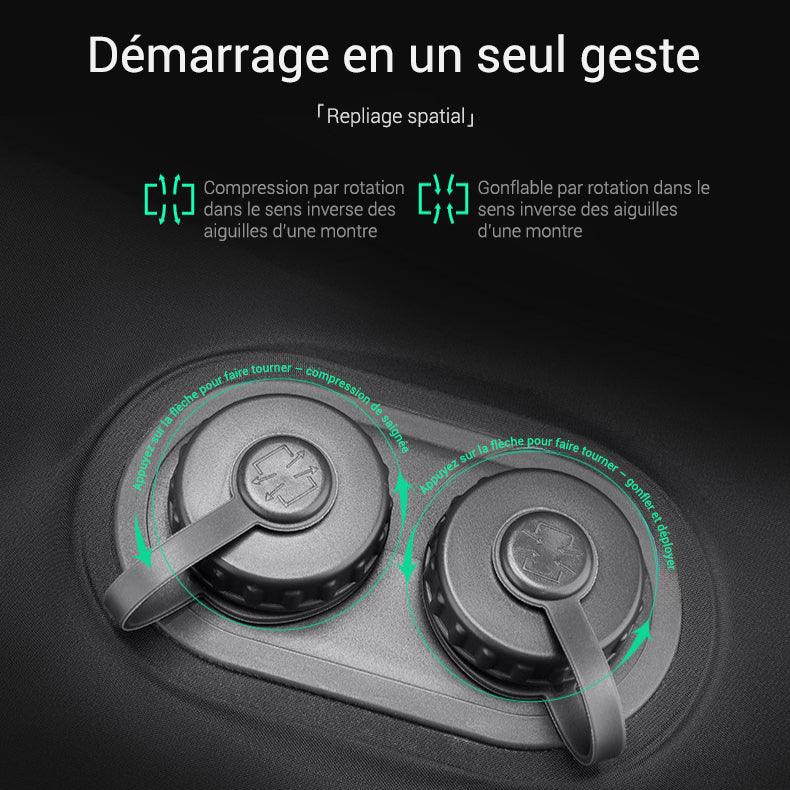 Sac à dos extensible - format cabine - compression sous vide 50x31x14 - 1,47kg