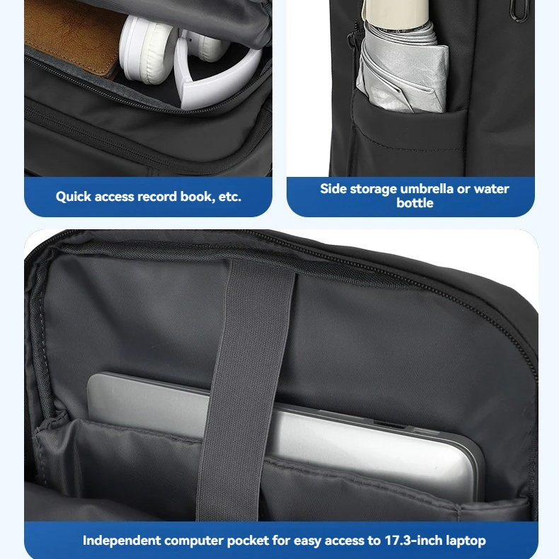 Sac à dos cabine à compression sous vide -  47 x 32 x 16 cm