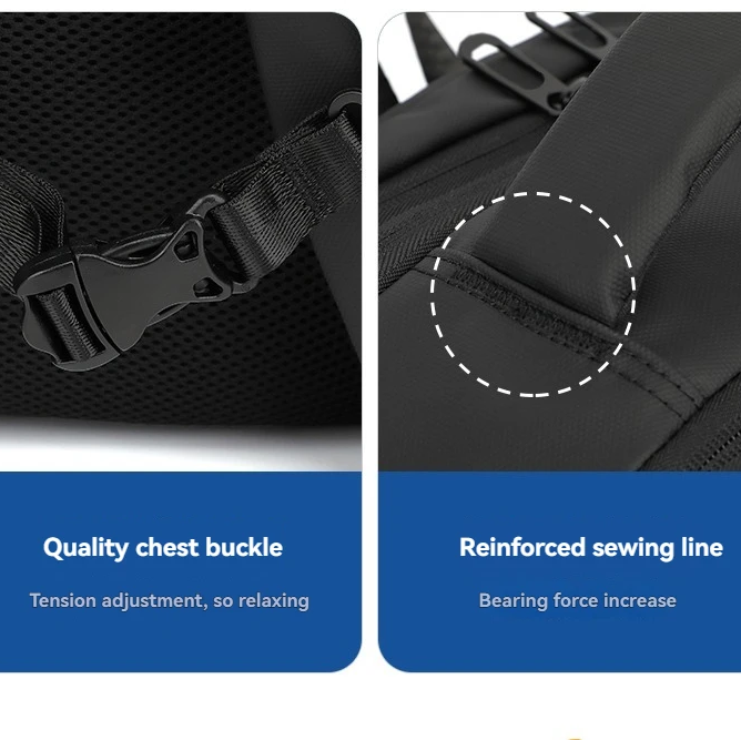 Sac à dos cabine à compression sous vide -  47 x 32 x 16 cm