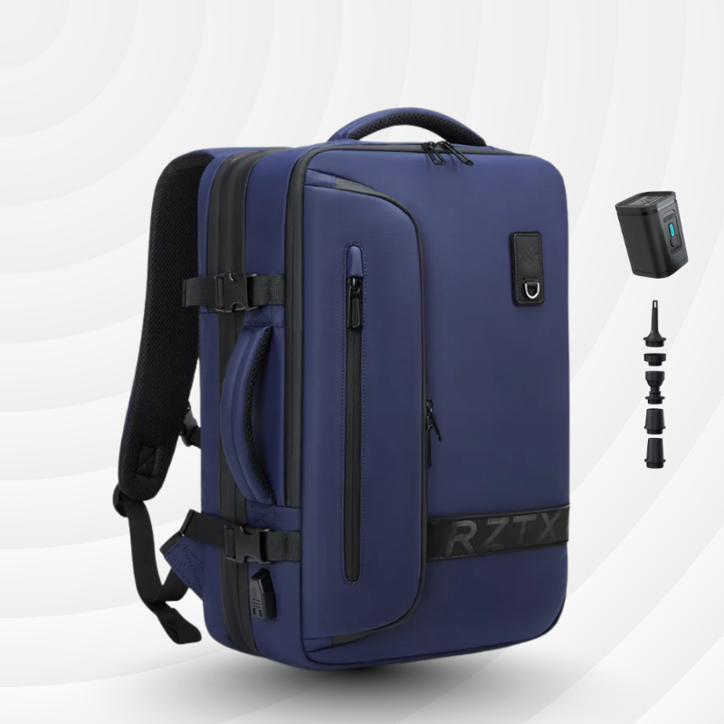 Sac à dos Extensible et à Compression sous vide - Chargeur USB 25 à 40 L