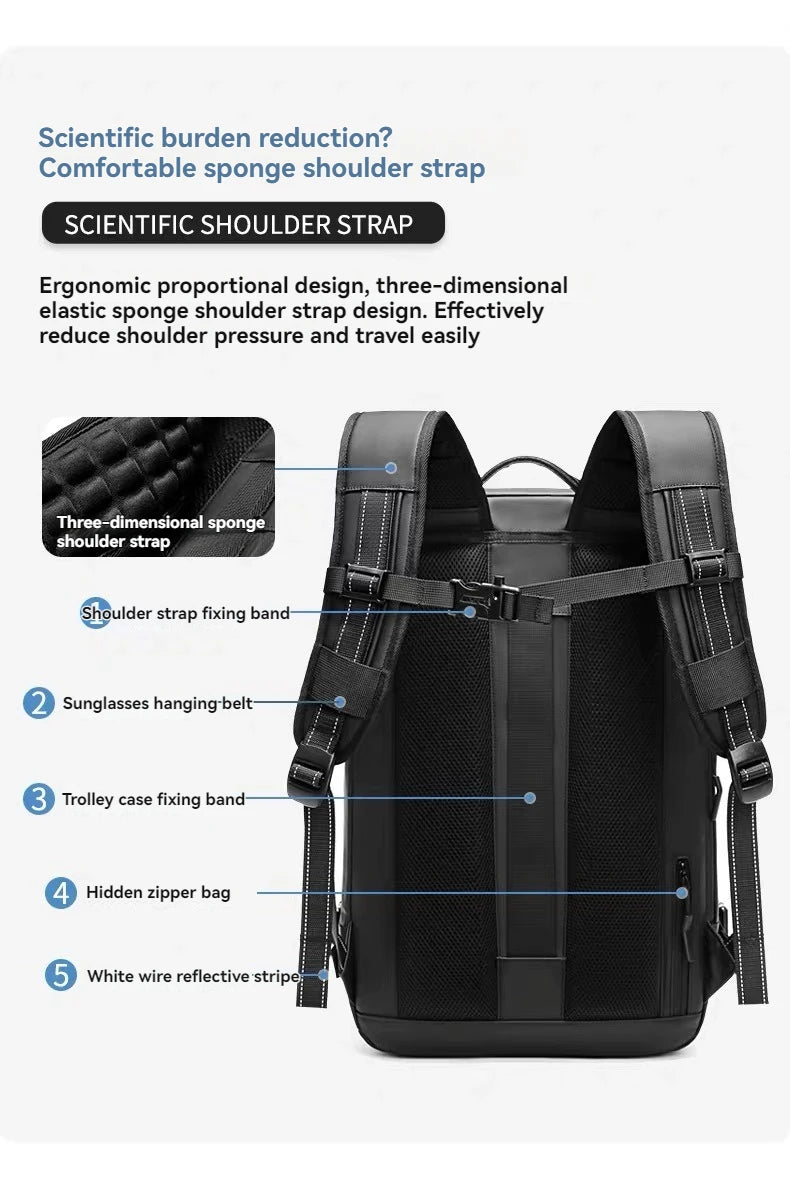 Sac à dos à compression sous vide – Étanche, ultra léger & grande capacité