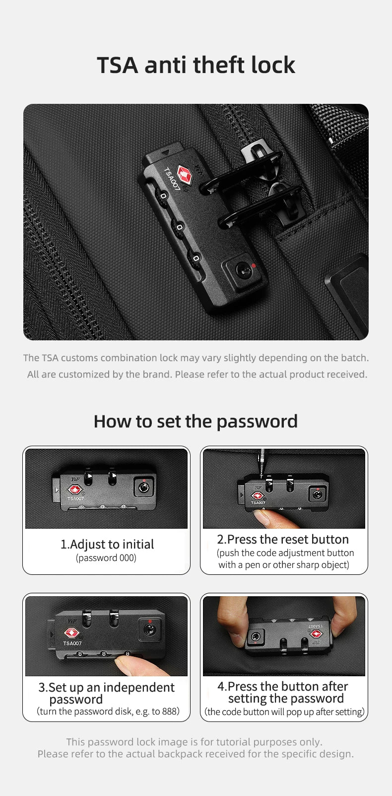 Sac à dos cabine à compression sous vide - Extensible - 40L