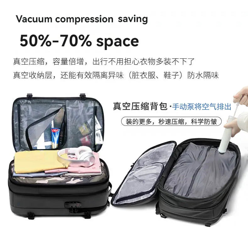 Sac à dos à compression sous vide – Étanche, ultra léger & grande capacité