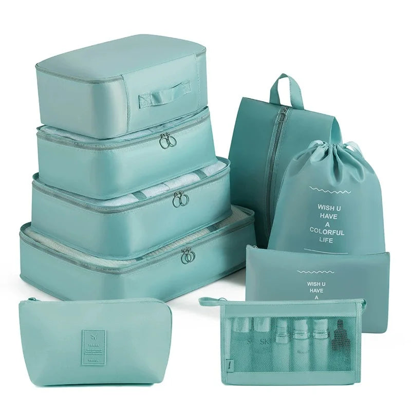Sac de Rangement Pour Voyage (Set de 7 Sacs) Organisation Valise Impeccable