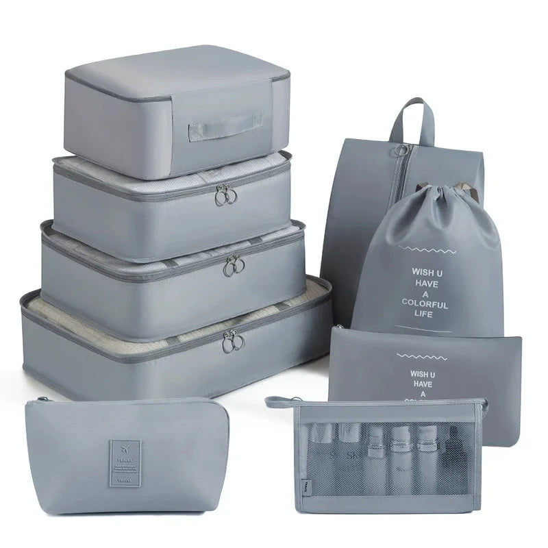 Sac de Rangement Pour Voyage (Set de 7 Sacs) Organisation Valise Impeccable