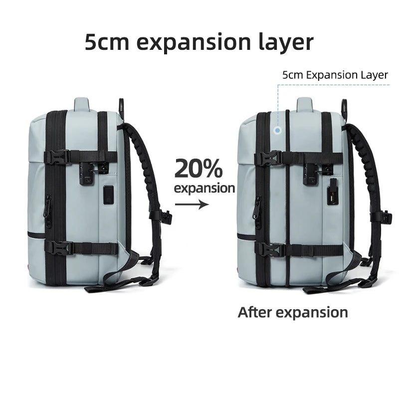 Sac à dos cabine à compression sous vide - Extensible - 40L