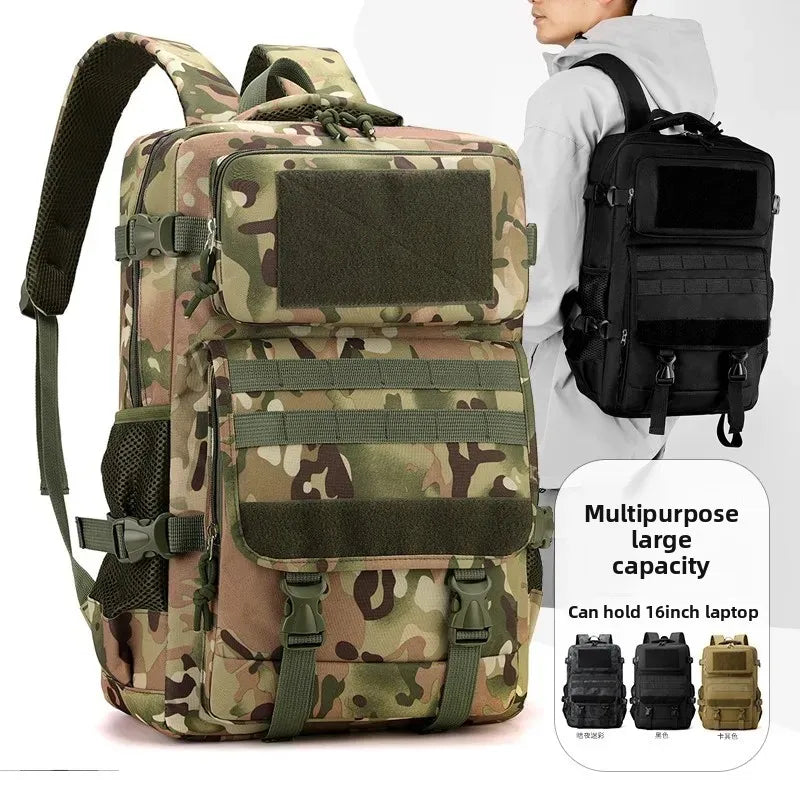 Sac à Dos Tactique 40L – Militaire, Randonnée & Crossfit