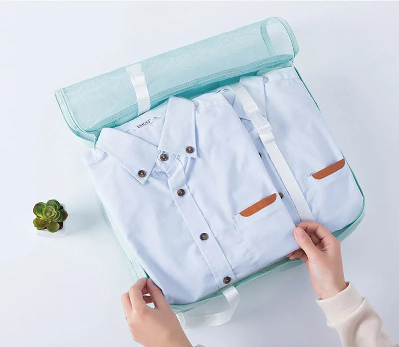 Sac de Rangement Pour Voyage (Set de 7 Sacs) Organisation Valise Impeccable