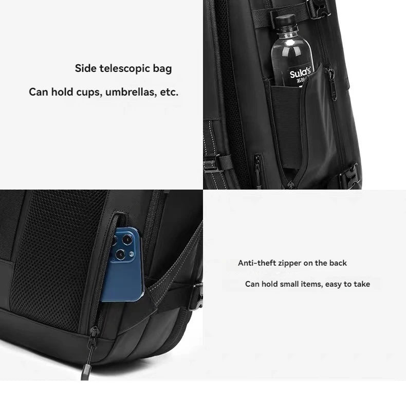 Sac à dos à compression sous vide – Étanche, ultra léger & grande capacité