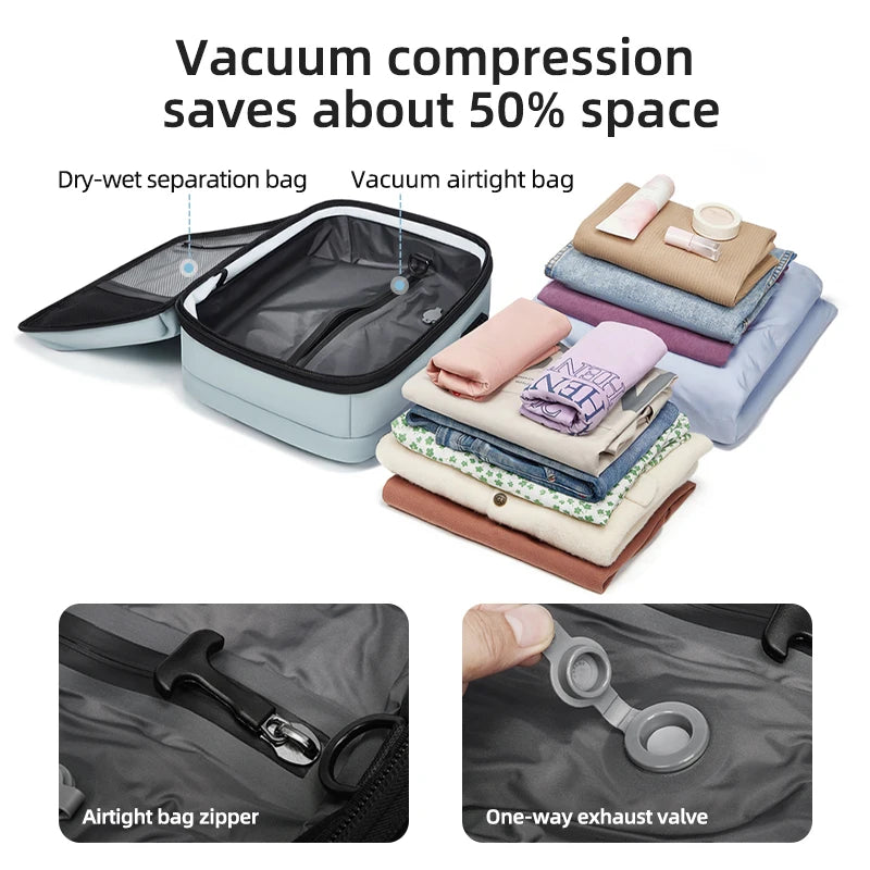Sac à dos cabine à compression sous vide - Extensible - 40L