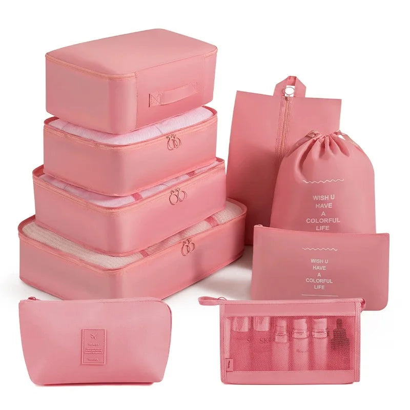 Sac de Rangement Pour Voyage (Set de 7 Sacs) Organisation Valise Impeccable