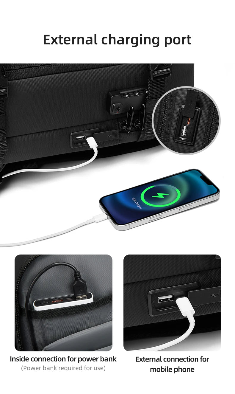 Sac à dos cabine à compression sous vide - Extensible - 40L