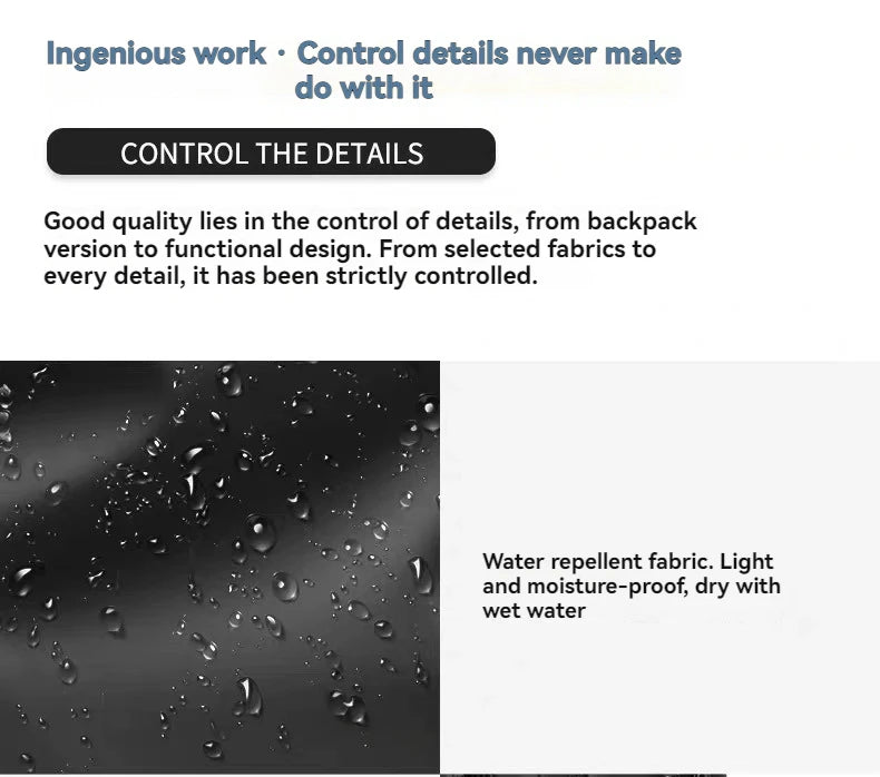 Sac à dos à compression sous vide – Étanche, ultra léger & grande capacité