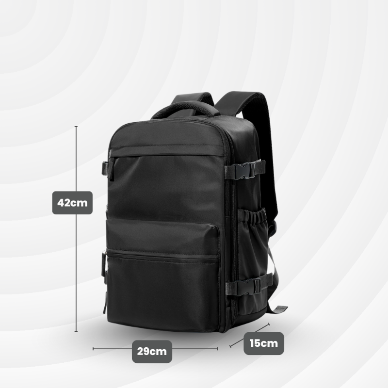 Sac à dos cabine - système de compression sous vide intégré 42x29x15