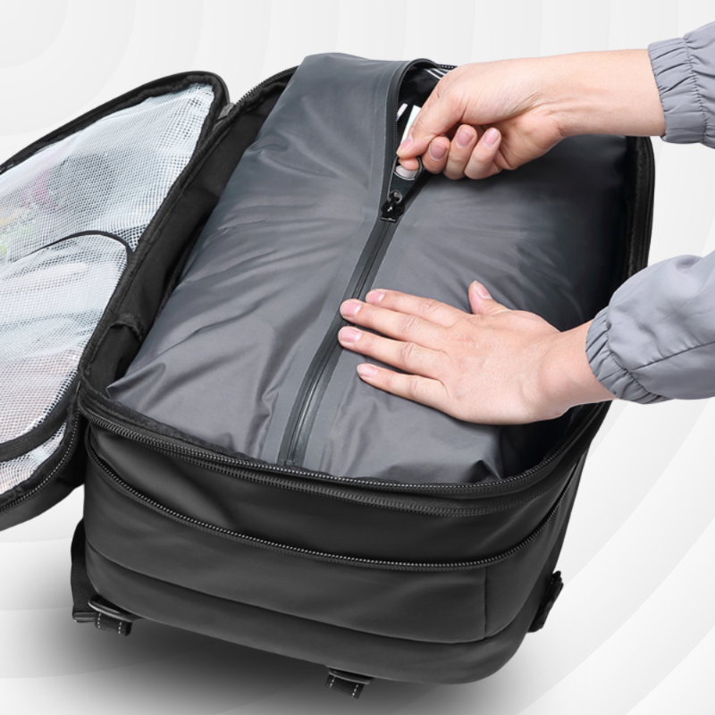 Sac à dos cabine à compression sous vide - Extensible