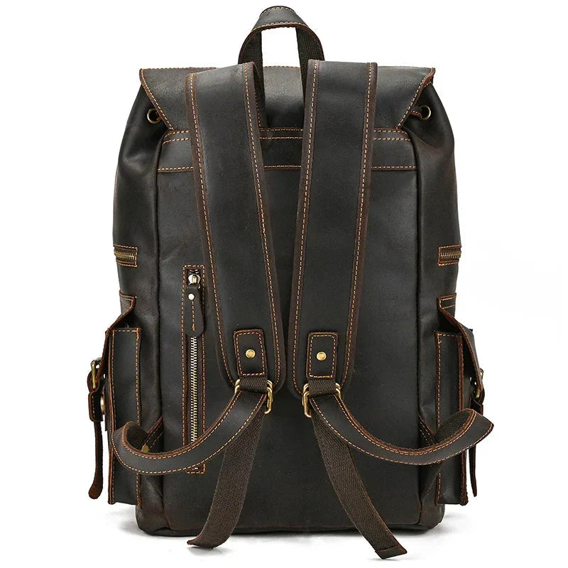 grand sac a dos en cuir hommes