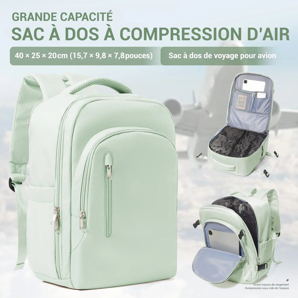 Sac à dos cabine à compression sous vide - 40x25x20 - 35L