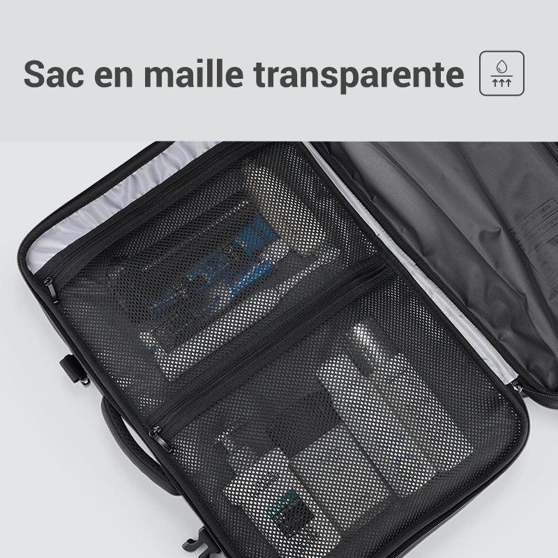 Sac à dos extensible - format cabine - compression sous vide 50x31x14 - 1,47kg