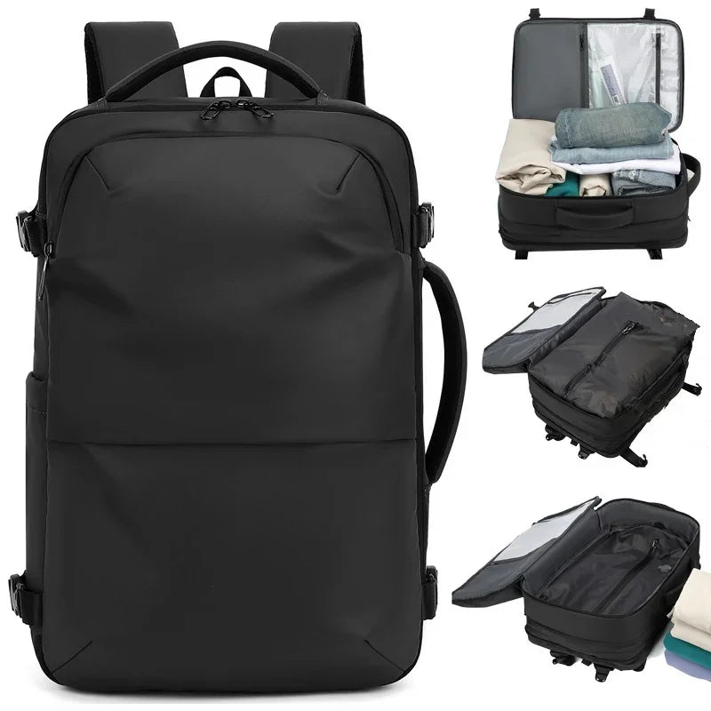 Sac à dos cabine - système compression sous vide 45 cm x 30 cm x 14 cm