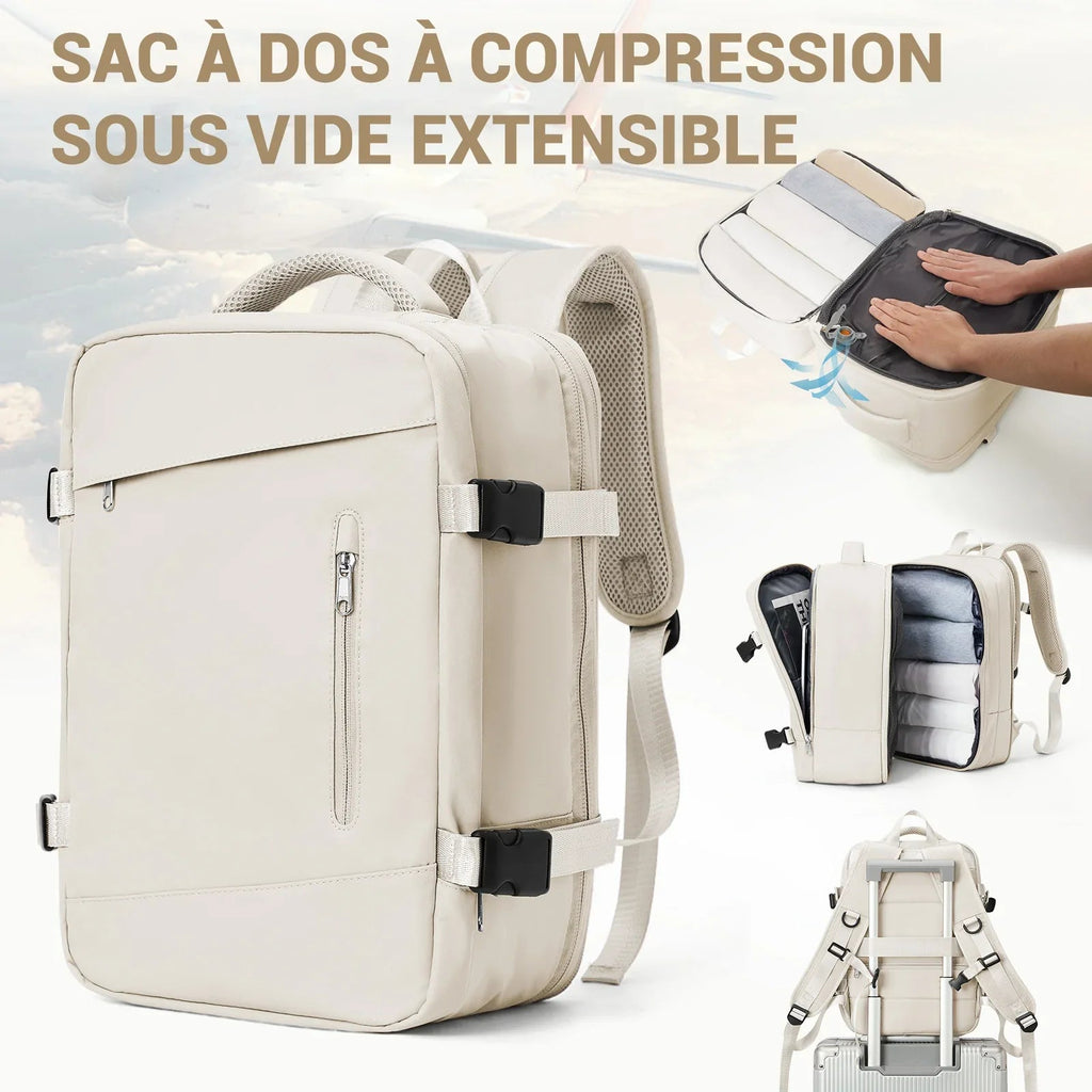 Sac à dos cabine sous vide - Femme - 40x25x20