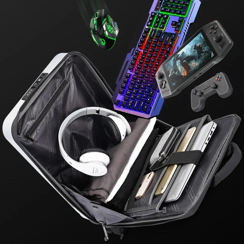 sac a dos rigide avec code tsa ordinateur