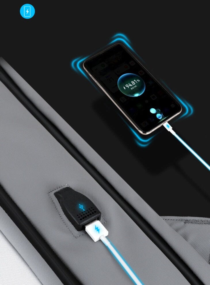 sac à dos coque rigide ordinateur portable 17 pouces usb