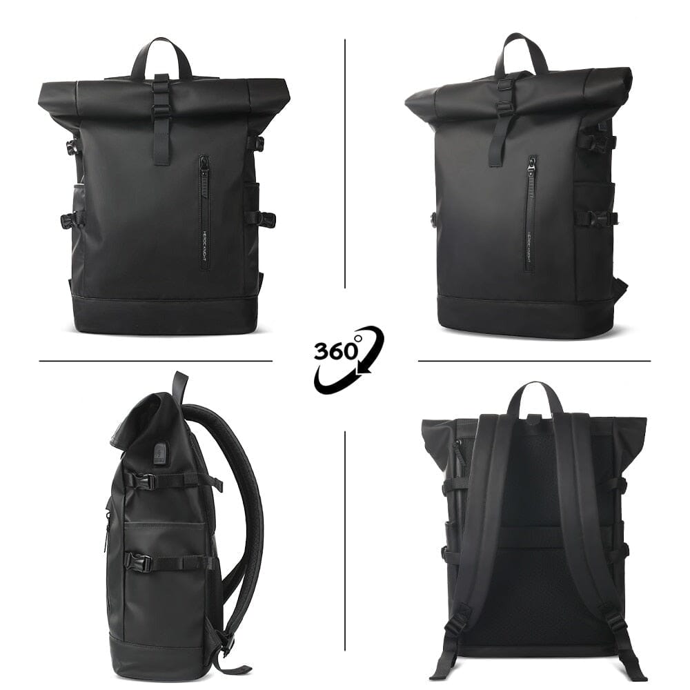 sac à dos roll top homme traveler backpack