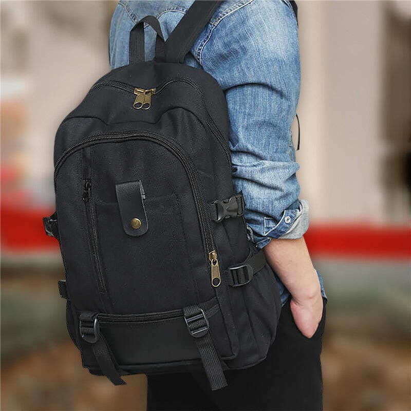 sac a dos toile canvas homme